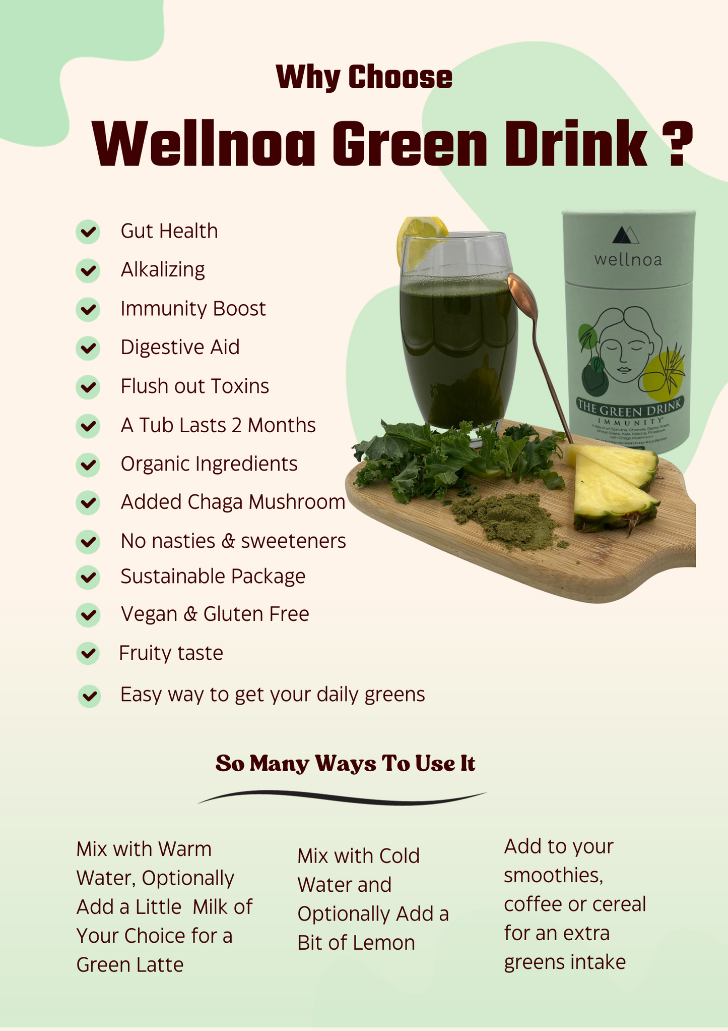 The Green Drink- Immunity Booster
