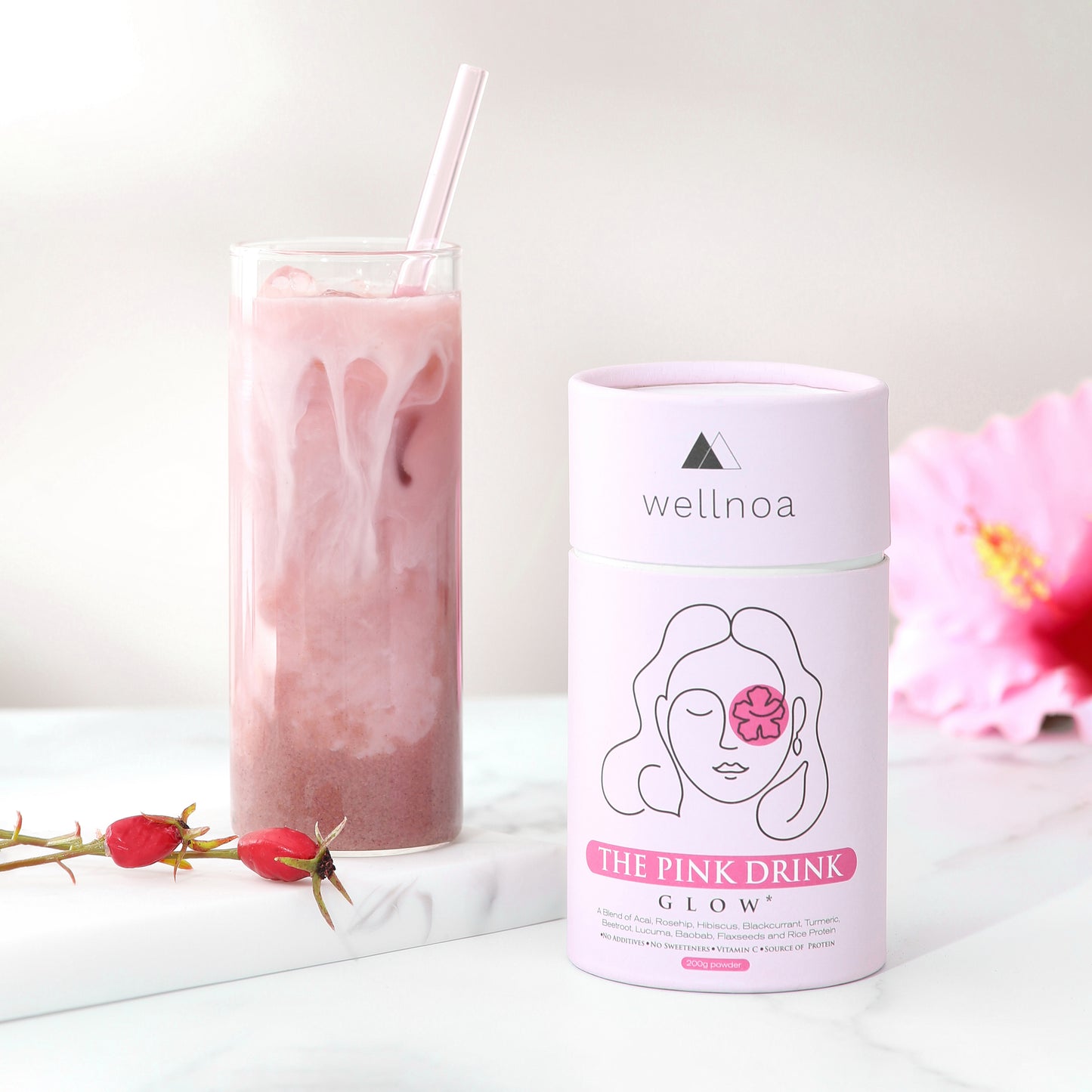 The Pink Drink-Glow From Within